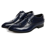 Fashion Pu Leather Oxford Men's Dress Shoes