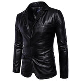 Fashion Motorcycle Business Men's Leather Jackets