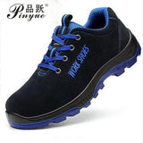 Men's Steel Toe Work Safety Shoes