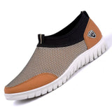 Summer Mesh Breathable Comfortable Slip on Men's Casual Shoes