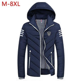 Detachable Warm Cotton-Padded Thick Men Coats