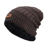 Fashion Soft Knitted Thick Warm Cotton Skullies Beanie