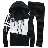 Spring Autumn Sweatshirt+ Pants Men's Sets