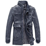 Fashion Fleece Lined Motorcycle Leather Coats Jackets