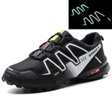 Plus Size Reflective Breathable Outdoor Men Sneakers Casual Shoes