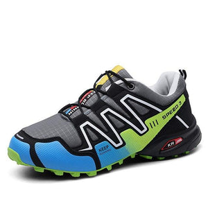 Plus Size Reflective Breathable Outdoor Men Sneakers Casual Shoes