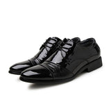 Leather Men Dress Shoes Soft Comfortable Man Formal Wedding Shoes Handmade Brogue Moccasin