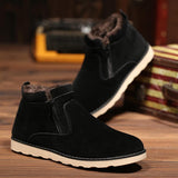 Men Shoes Comfortable Ankle Boots Male Fashion Anti-skid Sneakers