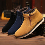 Men Shoes Comfortable Ankle Boots Male Fashion Anti-skid Sneakers