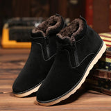 Men Shoes Comfortable Ankle Boots Male Fashion Anti-skid Sneakers