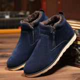 Men Shoes Comfortable Ankle Boots Male Fashion Anti-skid Sneakers