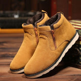 Men Shoes Comfortable Ankle Boots Male Fashion Anti-skid Sneakers