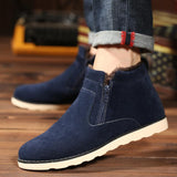 Men Shoes Comfortable Ankle Boots Male Fashion Anti-skid Sneakers