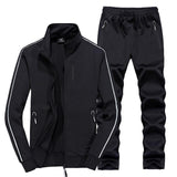 Men's  Winter Autumn Two Piece Clothing Set 6XL 7XL 8XL Casual Tracksuit