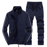 Men's  Winter Autumn Two Piece Clothing Set 6XL 7XL 8XL Casual Tracksuit