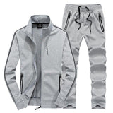 Men's  Winter Autumn Two Piece Clothing Set 6XL 7XL 8XL Casual Tracksuit