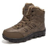 Non Slip Rubber Warm Men Snow Boots