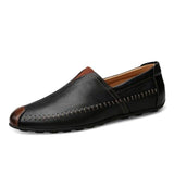 Fashion Big Size Genuine Leather Men's Loafers