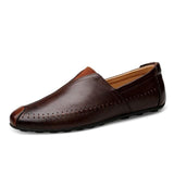 Fashion Big Size Genuine Leather Men's Loafers