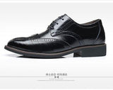 Soft Classic Bullock Leather Men Dress Shoes