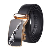 Fashion Automatic Buckle Cowhide Leather Men Belt