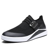 Breathable Woven Mesh Elasticity Super Light Men Casual Shoes Sneakers