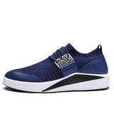 Breathable Woven Mesh Elasticity Super Light Men Casual Shoes Sneakers