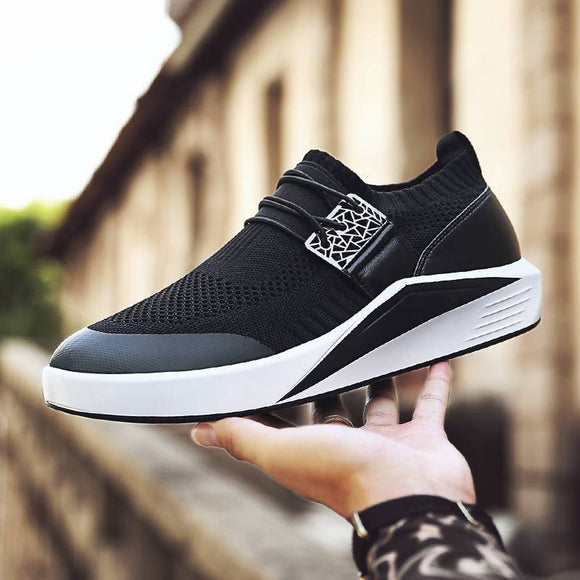 Men's Casual Shoes Super Light Breathable Woven Mesh Sneakers