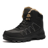 Non Slip Rubber Warm Men Snow Boots