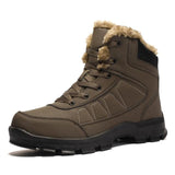 Non Slip Rubber Warm Men Snow Boots