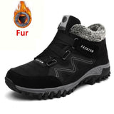 Fashion Winter Plush Warm Men Snow Boots