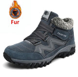 Fashion Winter Plush Warm Men Snow Boots