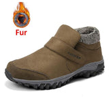 Fashion Winter Plush Warm Men Snow Boots