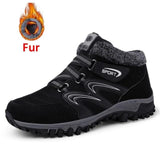 Fashion Winter Plush Warm Men Snow Boots