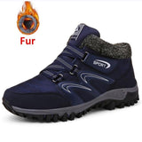 Fashion Winter Plush Warm Men Snow Boots