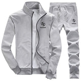 Fashion Men's Tracksuit- Sports Casual Slim Fit Sportswear Sets