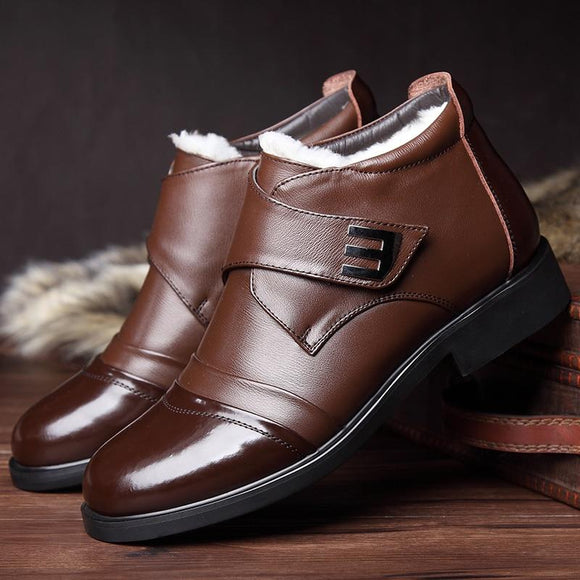 Fashion Winter Formal Casual Leather Men Boots