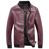 Motorcycle PU Leather Men Jackets