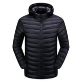 Fashion Thick Patchwork Hooded Mens Coats