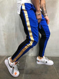 Side Stripe Hip Hop Jogger Men Sweatpants