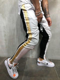 Side Stripe Hip Hop Jogger Men Sweatpants