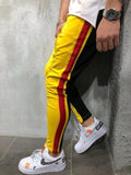 Side Stripe Hip Hop Jogger Men Sweatpants