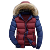 Fashion Hoodie Thicken Warm Casual Men's Coats