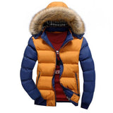 Fashion Hoodie Thicken Warm Casual Men's Coats