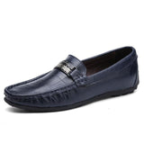 Fashion Genuine Leather Slip On Moccasins Men's Loafers