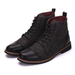 Casual Lace-up Gladiator Patchwork Men Boots