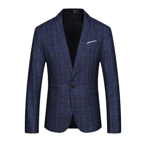 Men's Casual Suit Jacket Slim Fit blazer