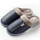 Big Size Non-slip Indoor Winter Waterproof Men's Slippers