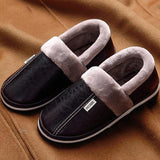 Stylish Winter Waterproof PVC Short Push Men's Slippers