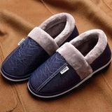 Stylish Winter Waterproof PVC Short Push Men's Slippers